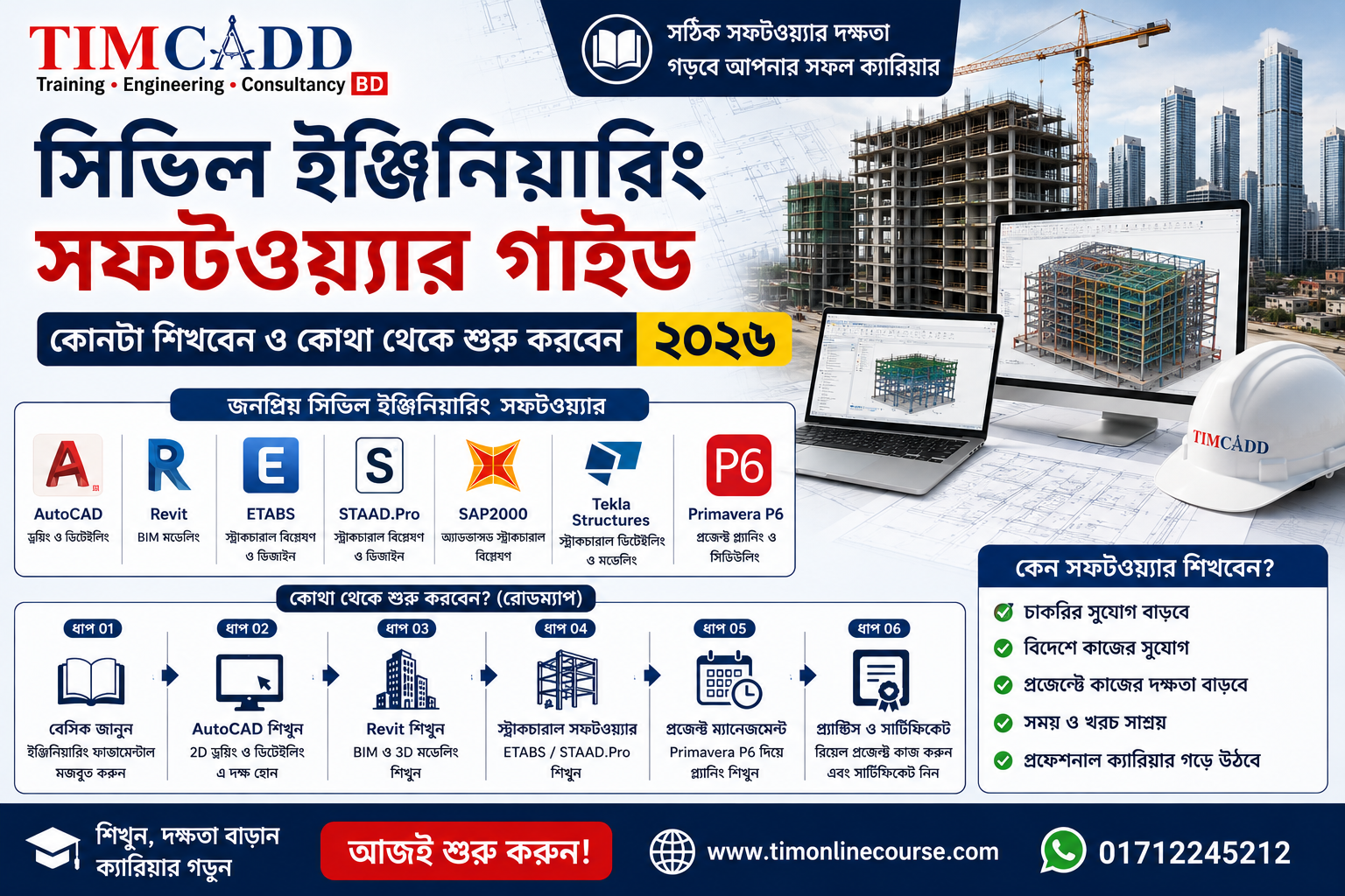 civil engineering software bangla guide